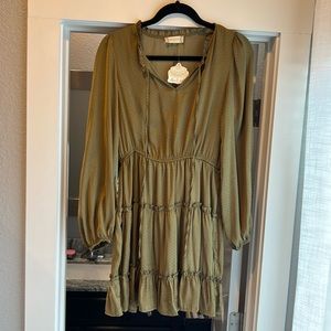 BRAND NEW NWT Altar’d State Green Dress